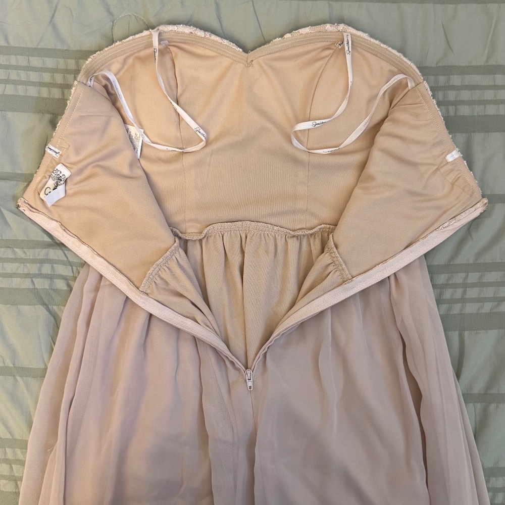 Speechless Lace & Chiffon Formal Dress – Size 3 - Picture 5 of 9